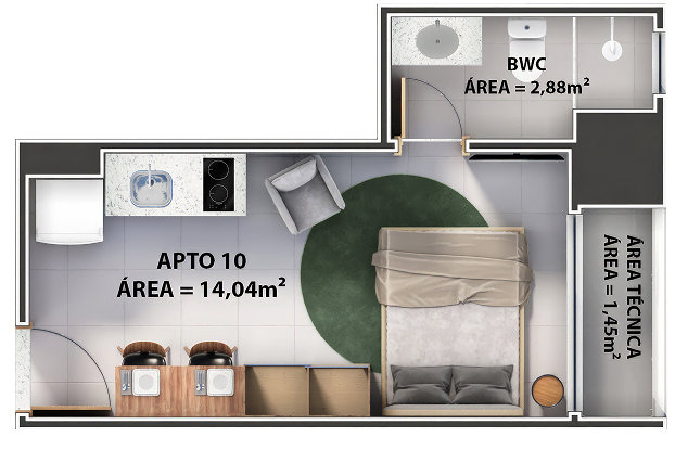 Smart Ilhotas — planta
