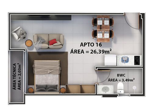 TIPO G 36,32M²