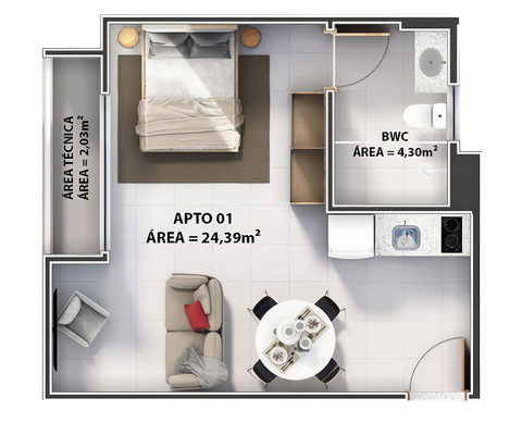 Smart Ilhotas — planta
